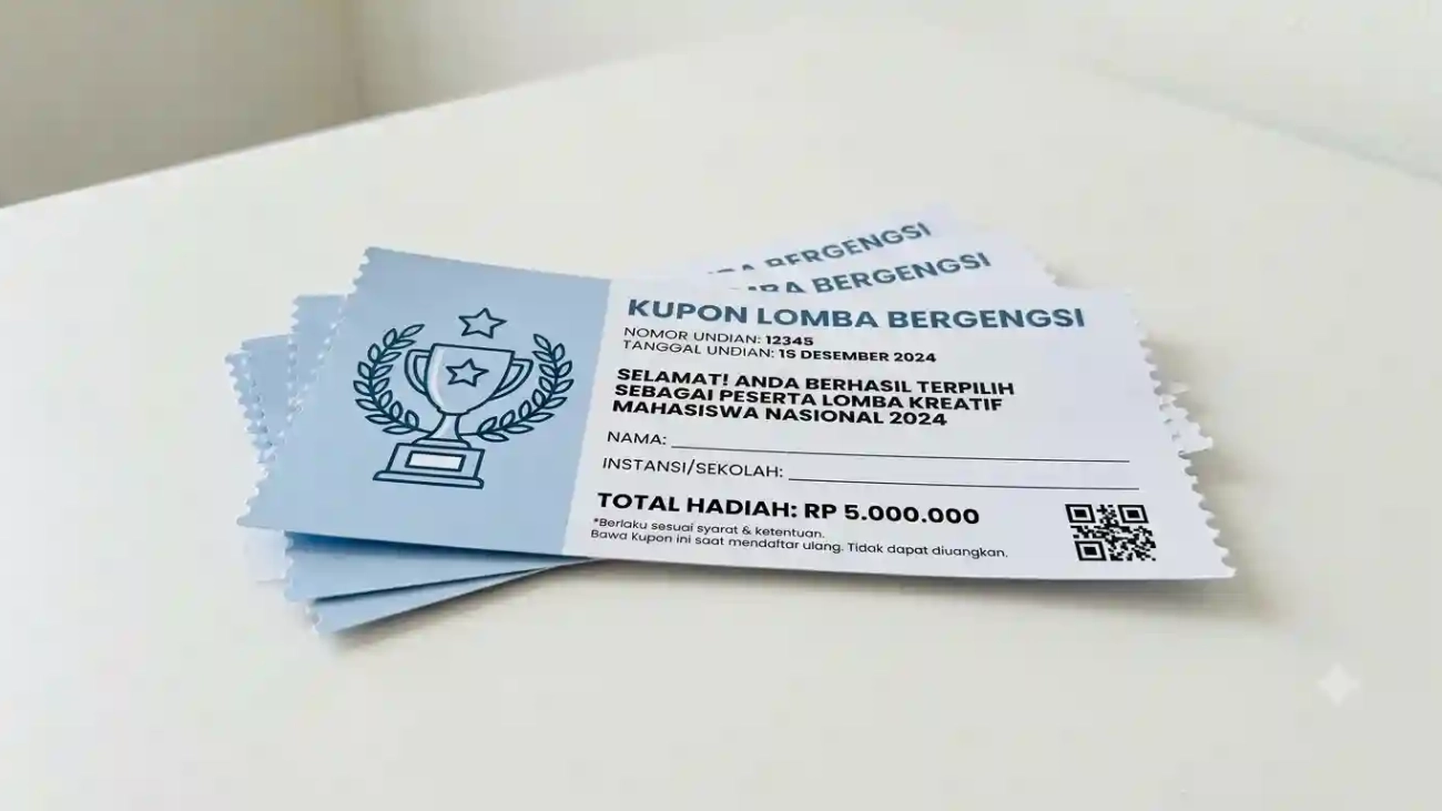 Cetak Kupon Lomba