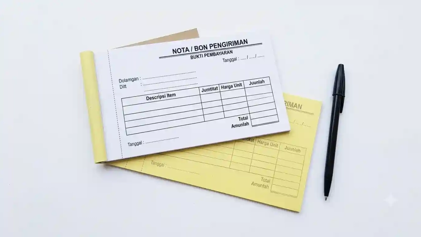 Cetak Nota 2 Rangkap