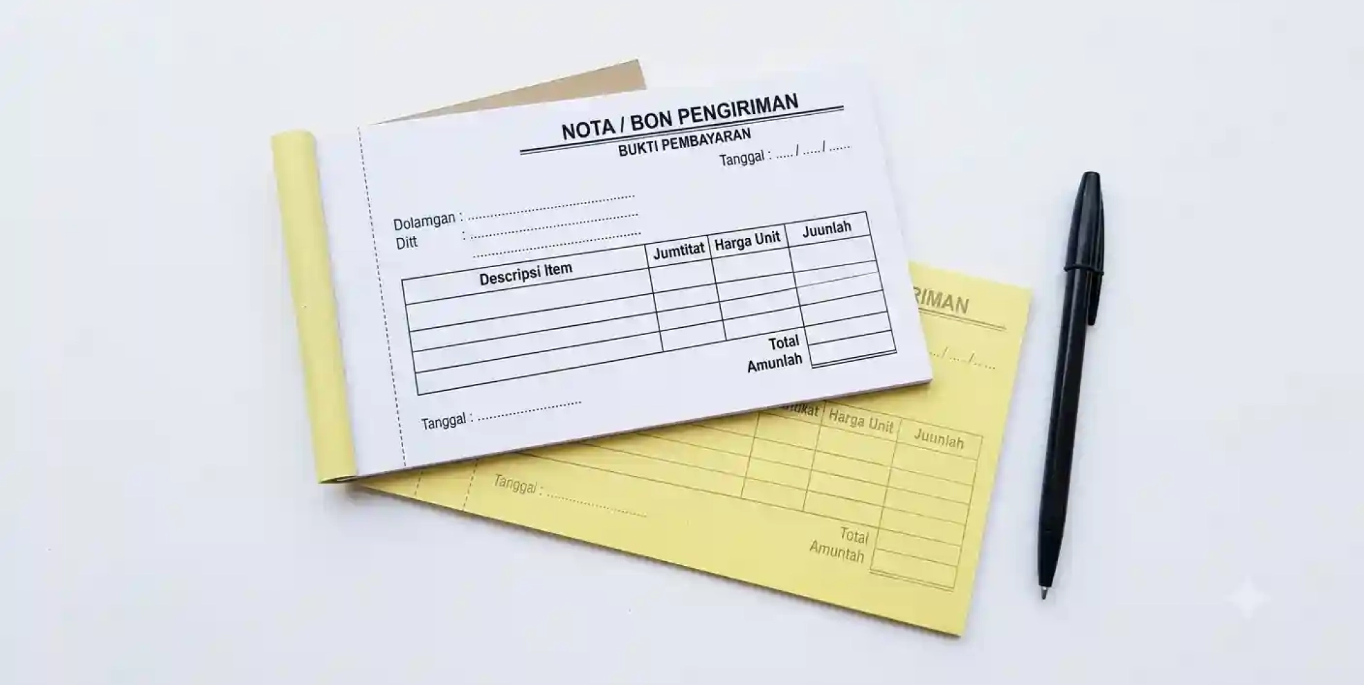 Cetak Nota 2 Rangkap